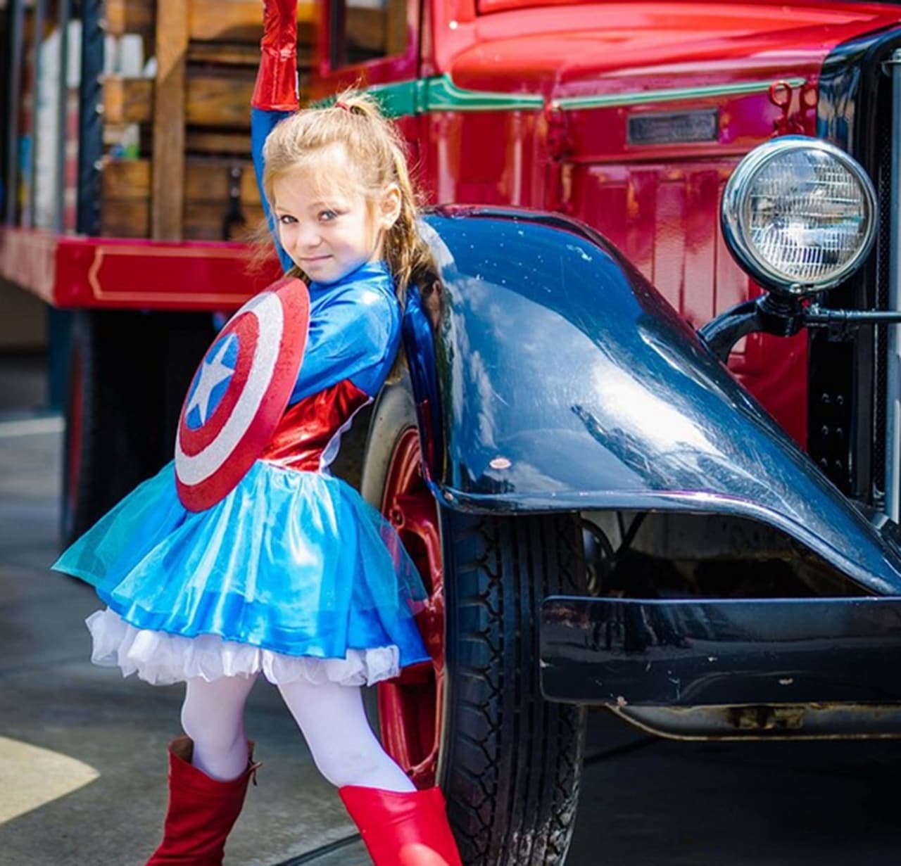 La pequeña tiene tan sólo siete años.
