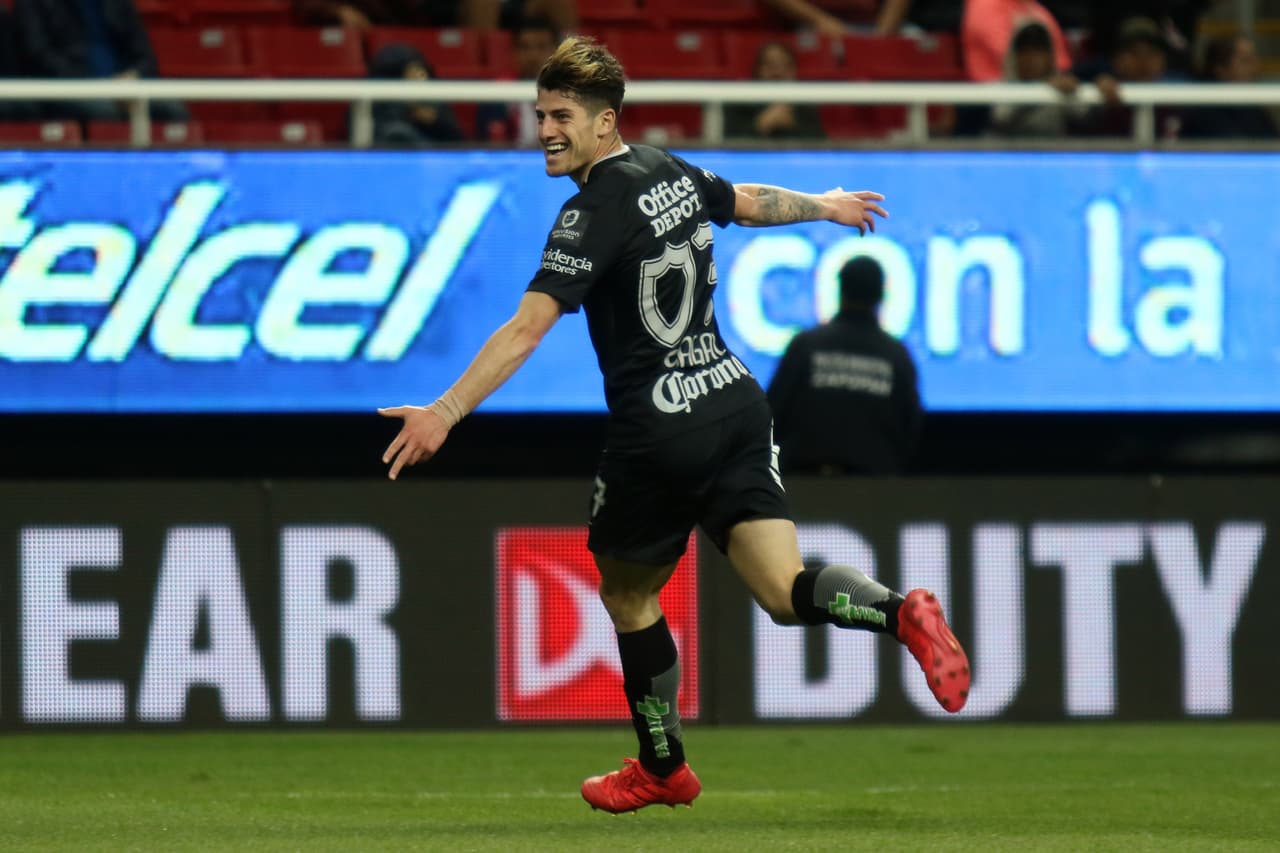 AL minuto 71, Ángelo Sagal abrió el marcador en favor del Pachuca.