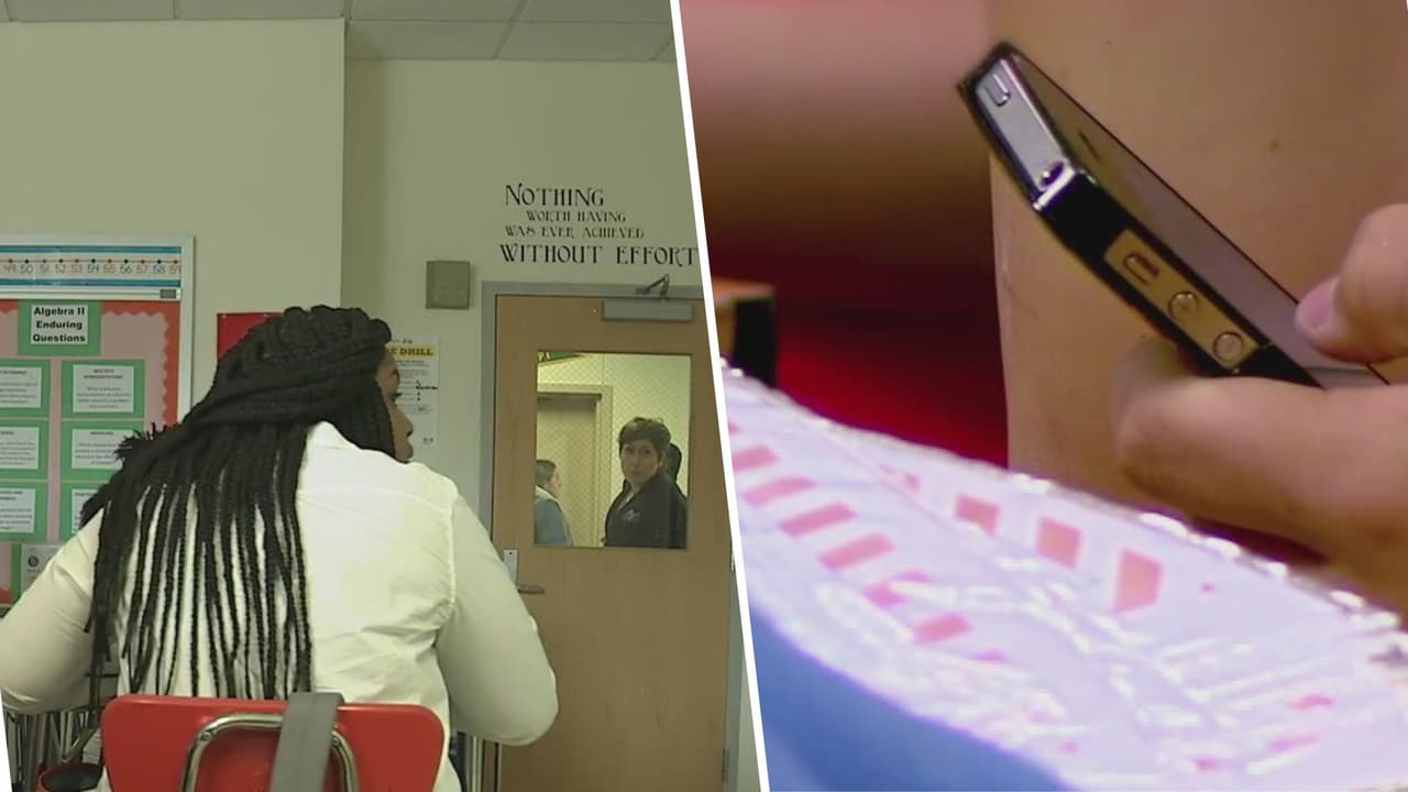 Adiós a los teléfonos en las escuelas de Nueva York: revelan plan para eliminar 'distracciones digitales'