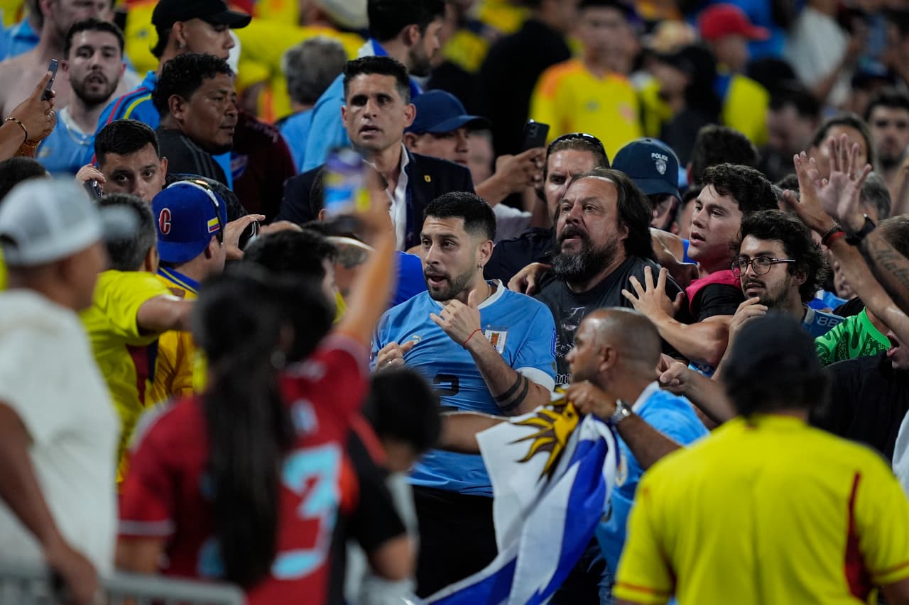 “No hay arrestados, ni heridos”: lo que sabemos de la pelea en el estadio tras el juego Colombia- Uruguay