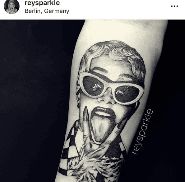 Hasta en Alemania se pueden ver estas muestras de amor de los seguidores de Cardi B.