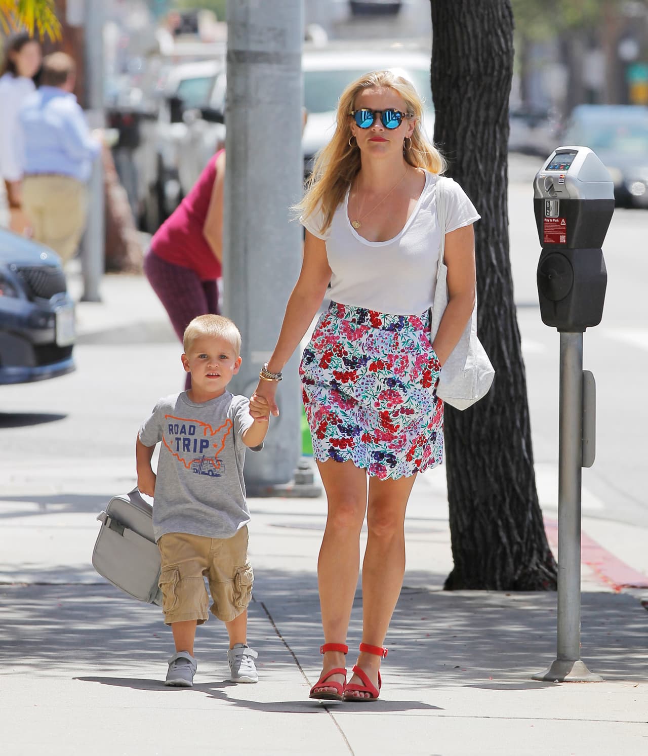 Casi nunca se deja ver en público con sus hijos, pero cuando lo hace, nos regala bellos momentos.