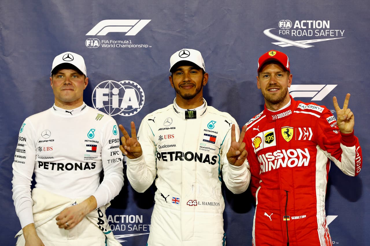 Hamilton cerrará la temporada de su quinto título partiendo primero en Abu Dabi