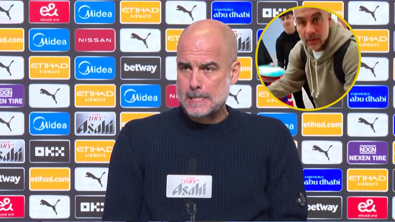 Pep Guardiola estalla y da lección a fans que le piden su autógrafo