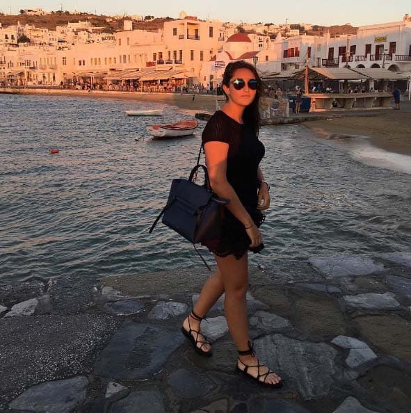 Mykonos es uno de los lugares favoritos de Mía.