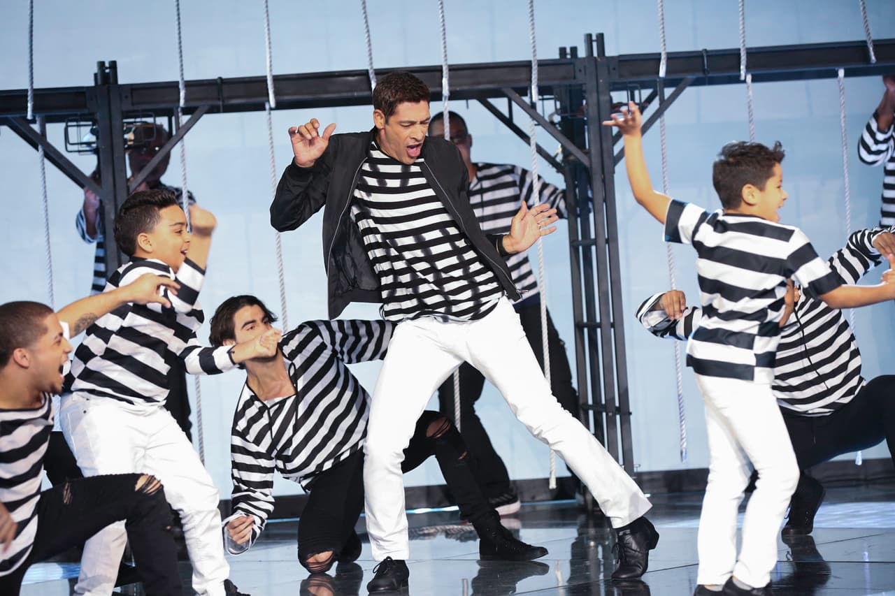 Johnny y los Peque Flow sacaron su lado más rockero.