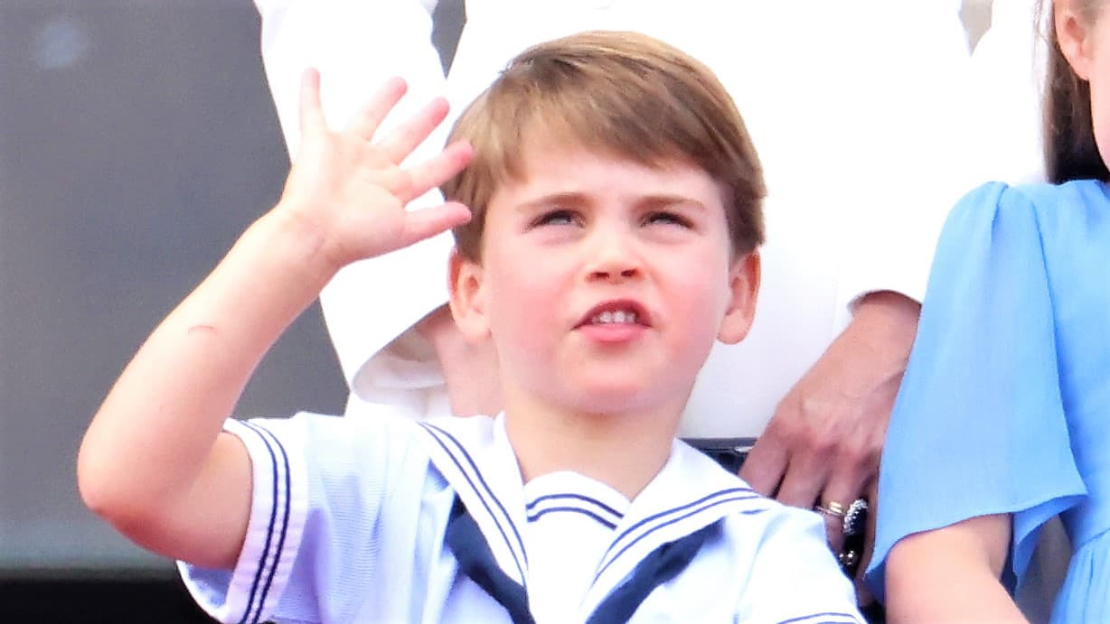 Príncipe Louis se roba las miradas en el Jubileo de Platino de la reina Isabel II por esta tierna razón