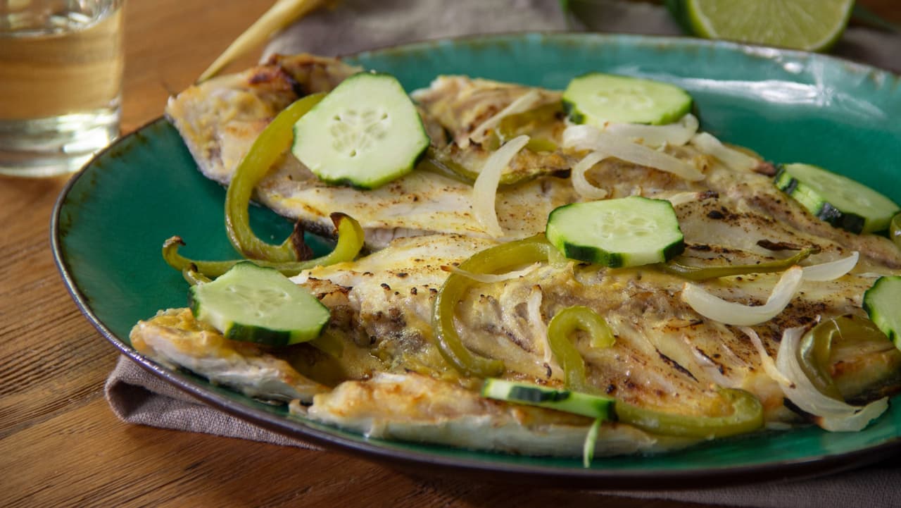 Pescado zarandeado al horno ¡en media hora!