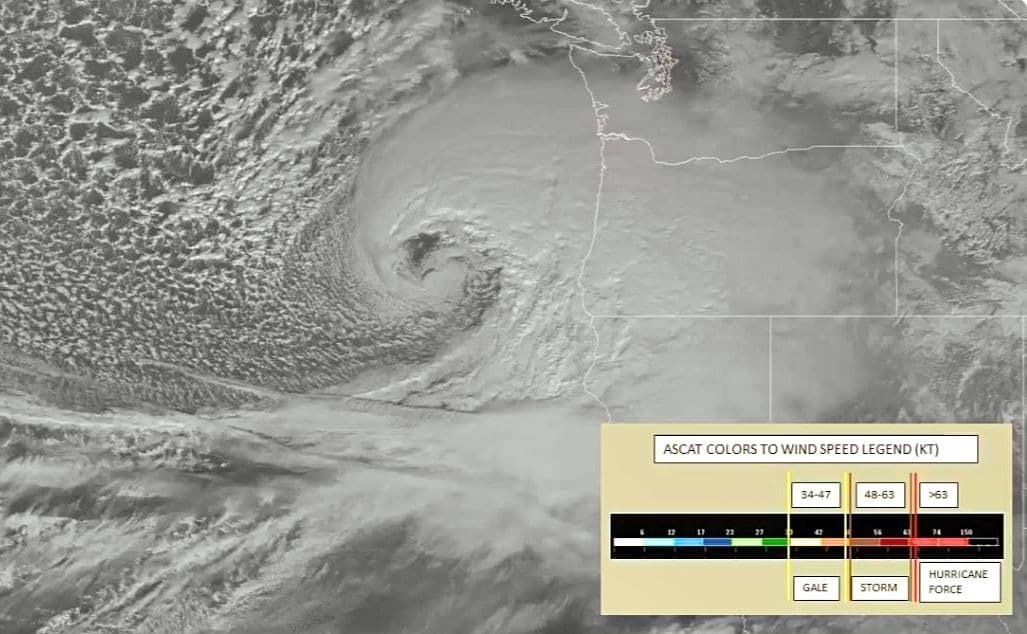 Otros de los impactos que trae consigo el histórico 'ciclón bomba' es la 
<a href="https://www.univision.com/local/san-francisco-kdtv/temperaturas-gelidas-nieve-y-apagones-lo-que-debes-saber-sobre-la-tormenta-invernal-que-llega-al-area-de-la-bahia" target="_blank">baja de temperaturas en la región</a>: el NWS pronostica que para la noche de Acción de Gracias en Santa Rosa el mercurio baje hasta los 25° F, en San José a 32° F y en Napa a 31° F.