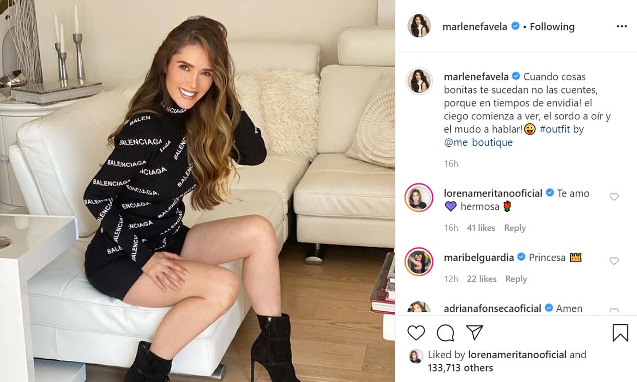 "Porque en tiempos de envidia, 
<b>¡el ciego comienza a ver, el sordo a oír y el mudo a hablar!</b>", finalizó el mensaje junto con 
<b><a href="https://www.instagram.com/p/CARA1LVAnfE/" target="_blank">esta foto. </a></b>
<br>