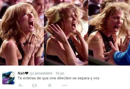 En las redes también hubo reacciones negativas pro su salida.