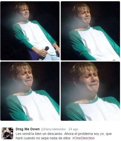 Las 'Directioners' sí que están tristes.