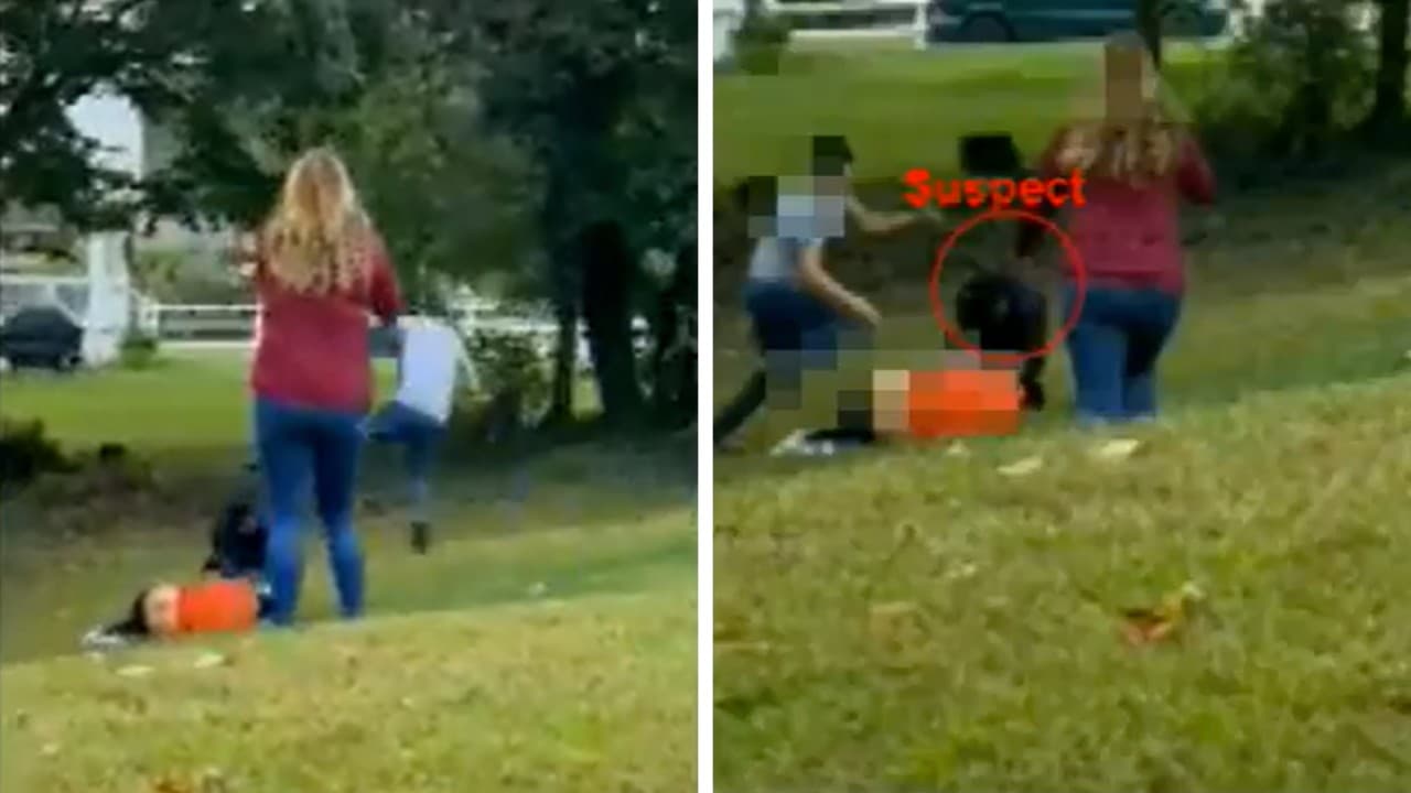 Video: Testigos someten a sospechoso de tiroteo en Silver Spring y lo entregan a la Policía