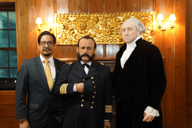 Washington regresa de manera hiperrealista por los 250 años de la independencia de USA y recorre 10,000 kilómetros