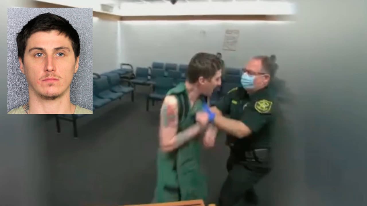 Acusado de choque y fuga que dejó dos niñas de 5 y 6 años muertas causa una perturbación en corte