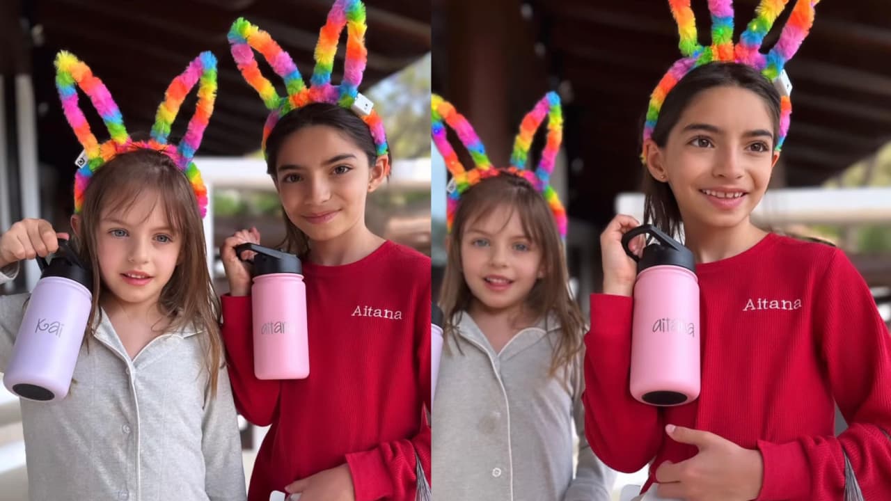 Hija de Aislinn Derbez aparece con su tía Aitana y sorprende por cómo luce