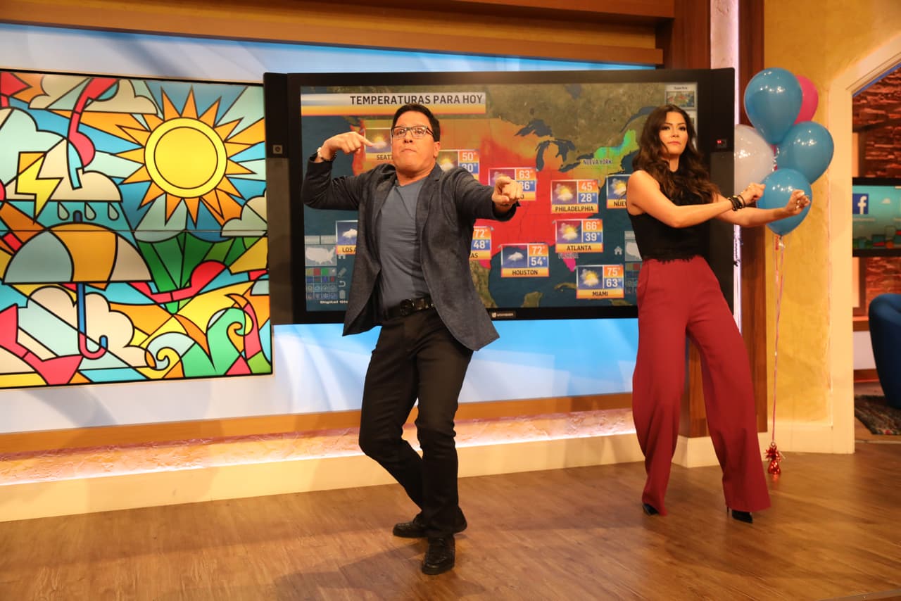 El estado del tiempo esta mañana estuvo lleno de ritmo.