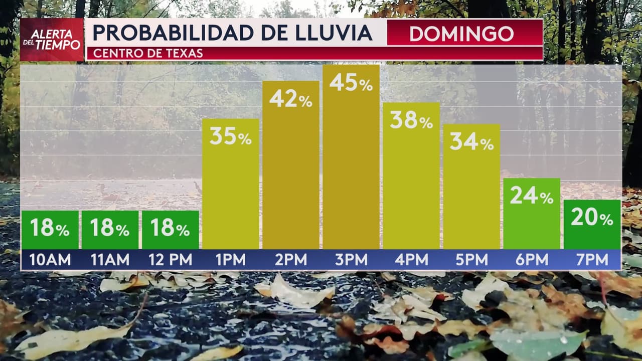 <b>La mayor probabilidad de lluvias se espera alrededor de las 3 de la tarde</b>. A medida que avance el día, estas posibilidades irán disminuyendo gradualmente.