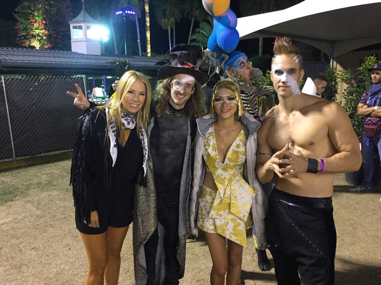 Pili Montilla con Lucent Dossier Experience en Coachella 2016