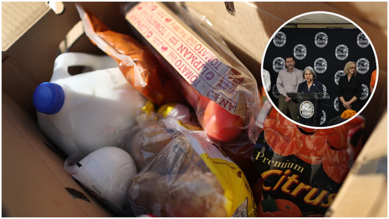 Anuncian distribución de alimentos en Miami-Dade por posible suspensión del programa SNAP