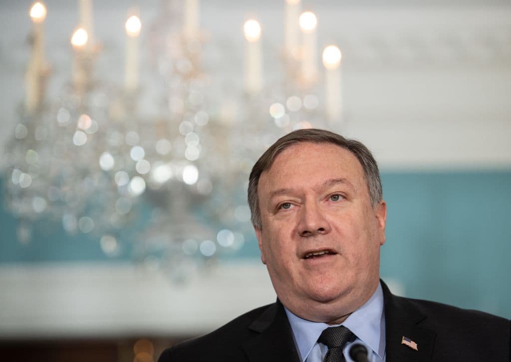 Pompeo dice que EEUU está dispuesto a reiniciar negociaciones "de inmediato" con Corea del Norte