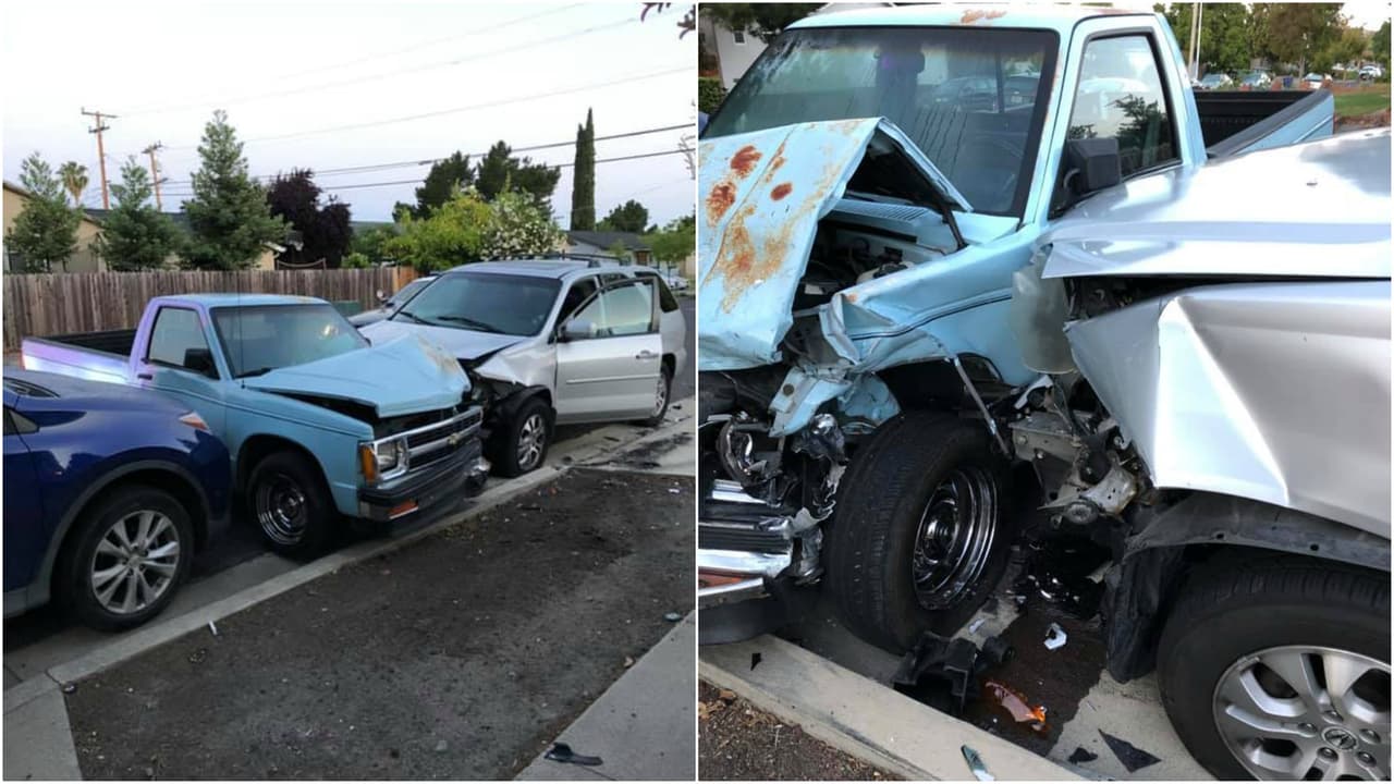 ¿Puedes adivinar cómo ocurrió este choque? Por una combinación de alcohol y medicina para alergias