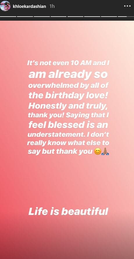 Desde muy temprano, la empresaria comenzó a recibir mensajes de felicitación este 27 de junio, por eso agradeció y confesó que se siente "bendecida" con tantas muestras de cariño.