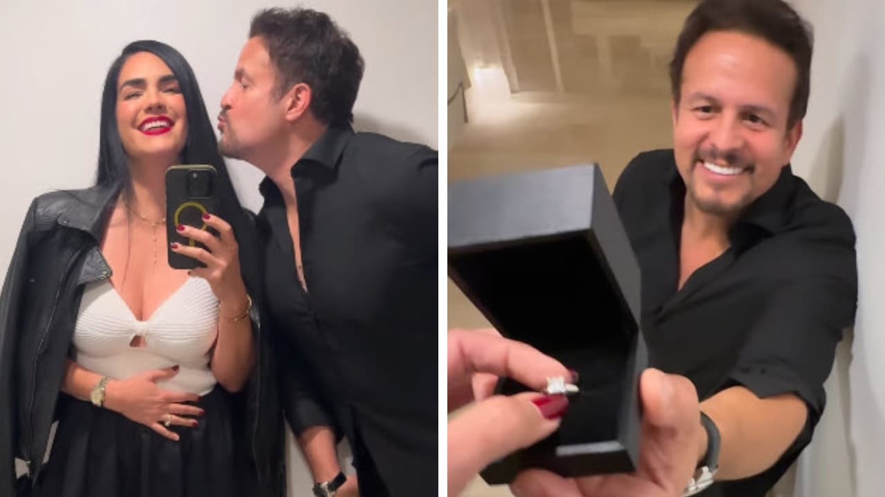 Scarlet Ortiz y Yul Bürkle se comprometieron después de 26 años juntos.