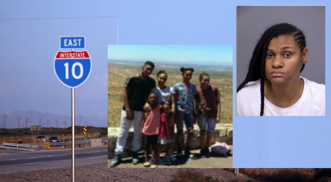 Nuevos detalles del accidente en la autopista 10 en el que murieron seis miembros de una familia en Arizona