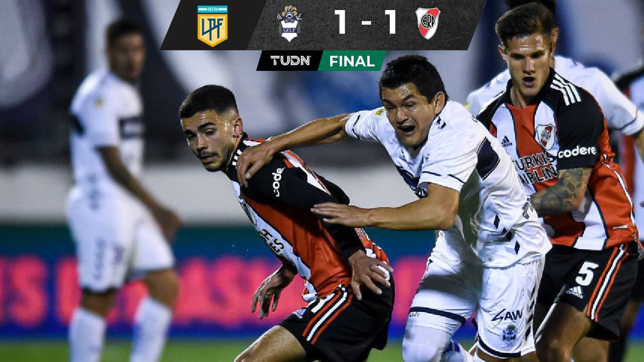 River no pudo ganar y empató con Gimnasia en La Plata