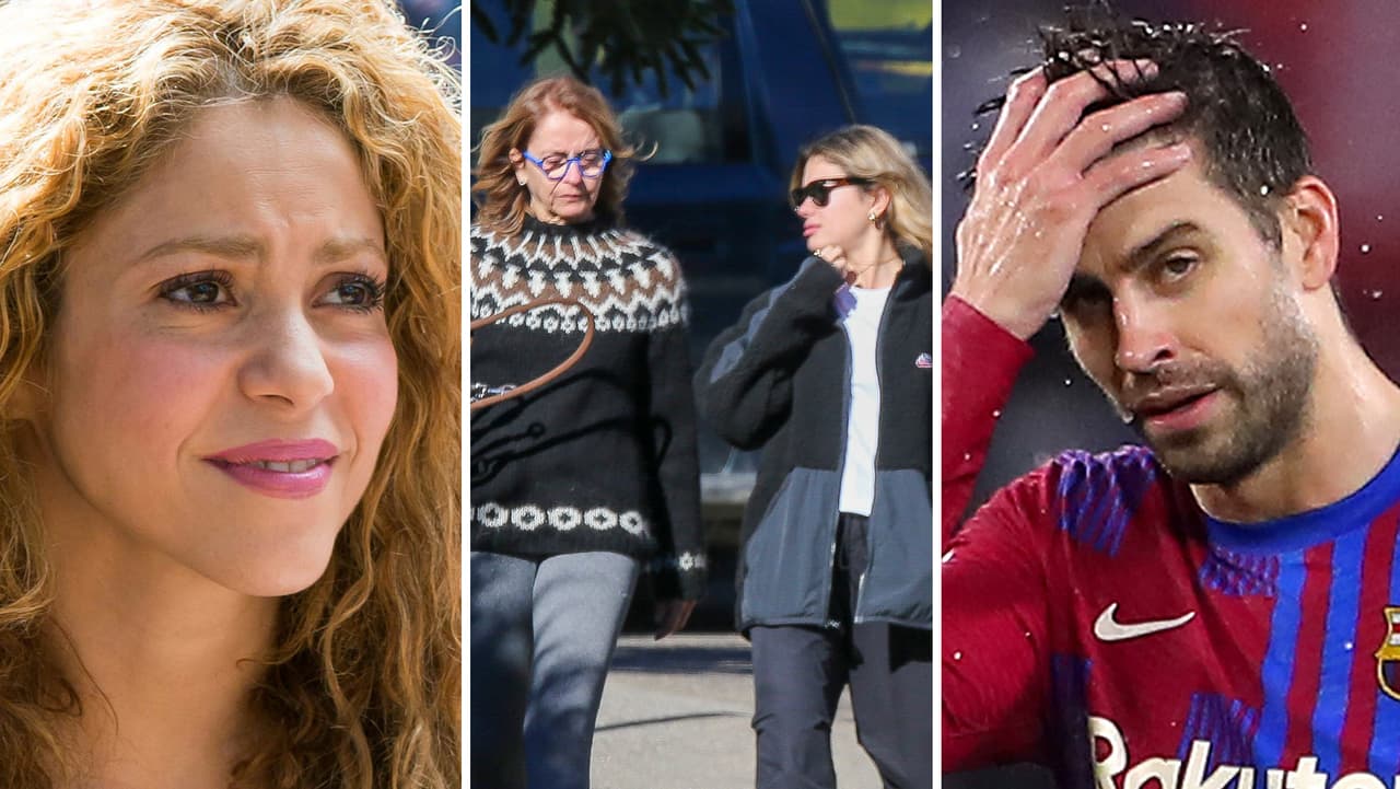 Revelan que mamá de Piqué lo habría ayudado a ocultar su relación con Clara Chía
