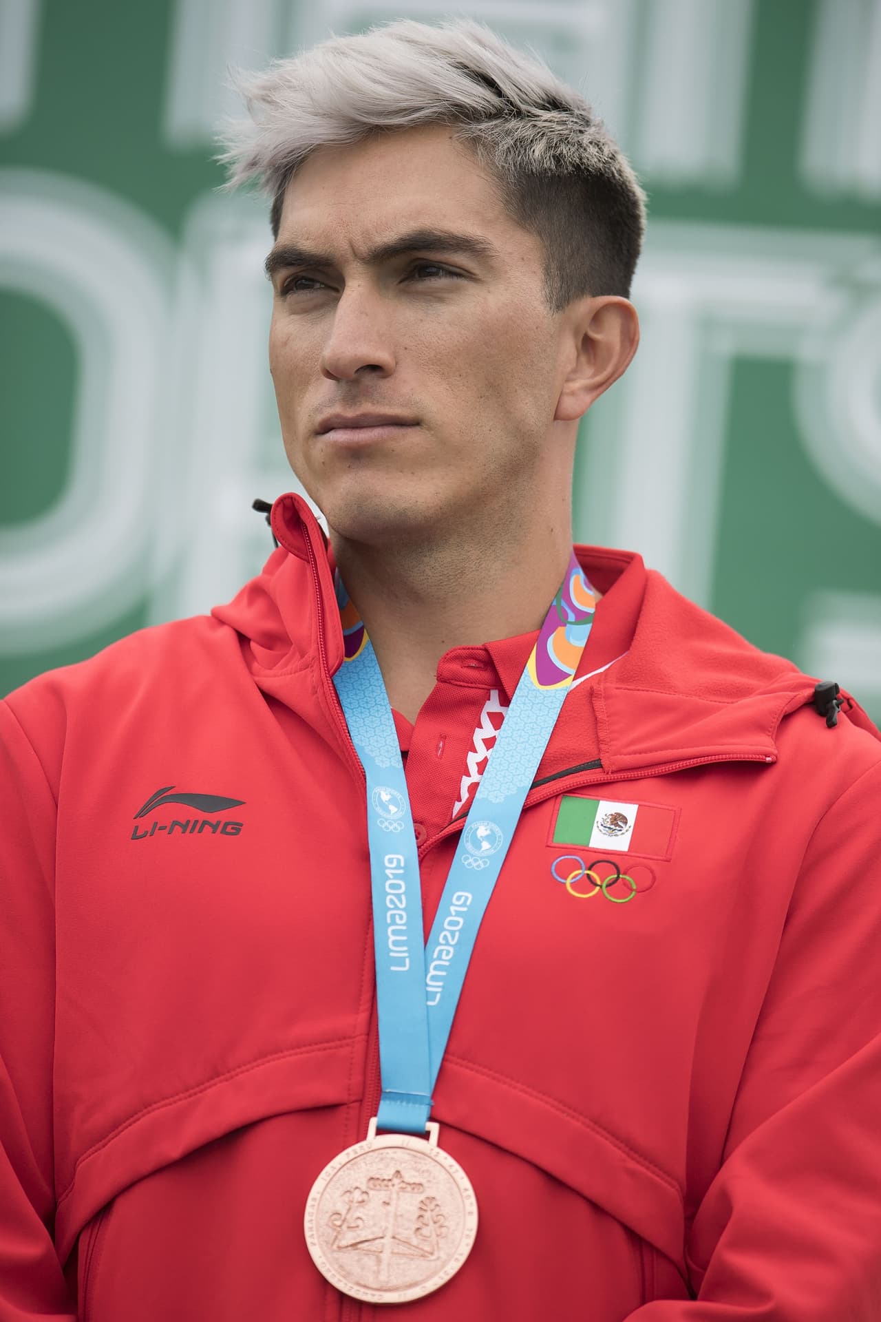 El mexicano acabó dentro del podio solamente por debajo del colombiano Pedro Causil y el venezolano Johan Guzmán.