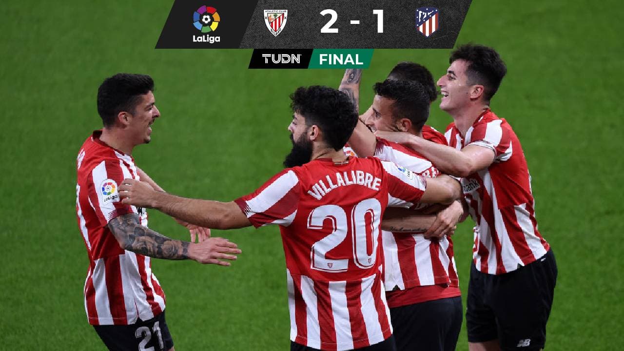 El Atlético cae en Bilbao y deja su liderato de LaLiga en riesgo