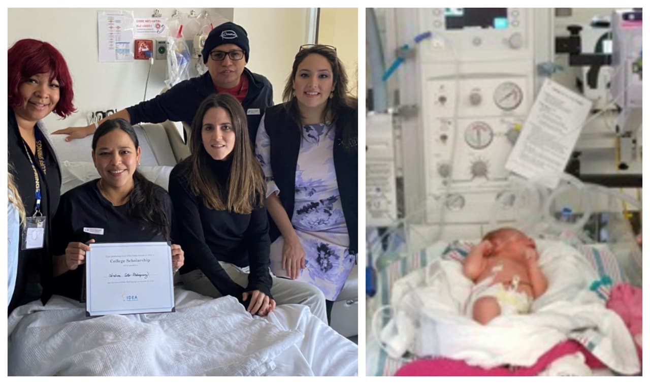 Llegó con un hijo y salió con dos: hispana da luz en el baño de una escuela de Texas