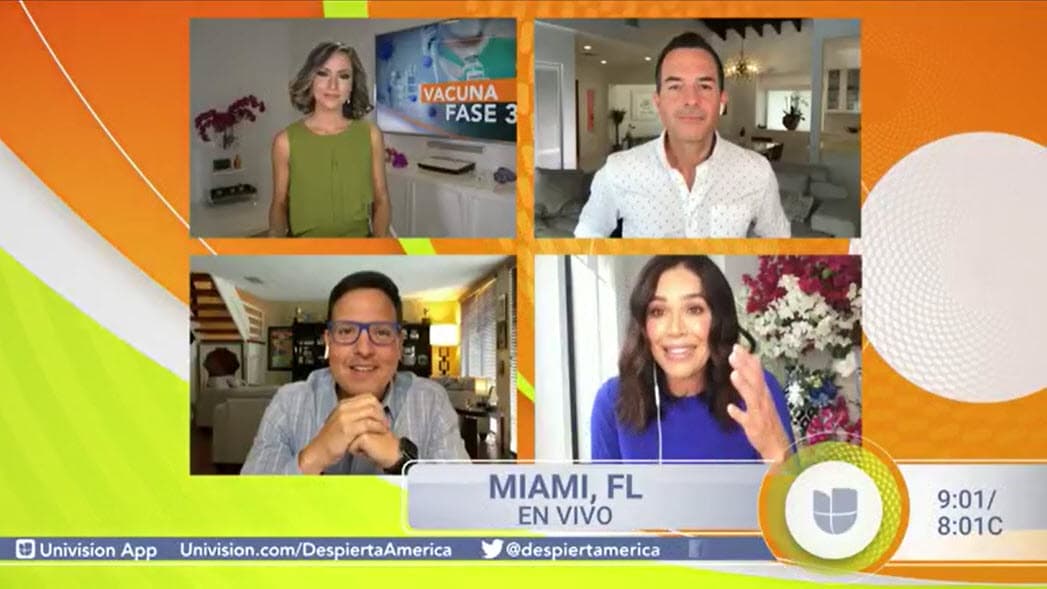 "Soy muy afortunada pues hay personas que la están pasando muy mal. A ellos envío mis oraciones. Y le pido a Dios que los proteja junto a sus familias", pidió.
<br>