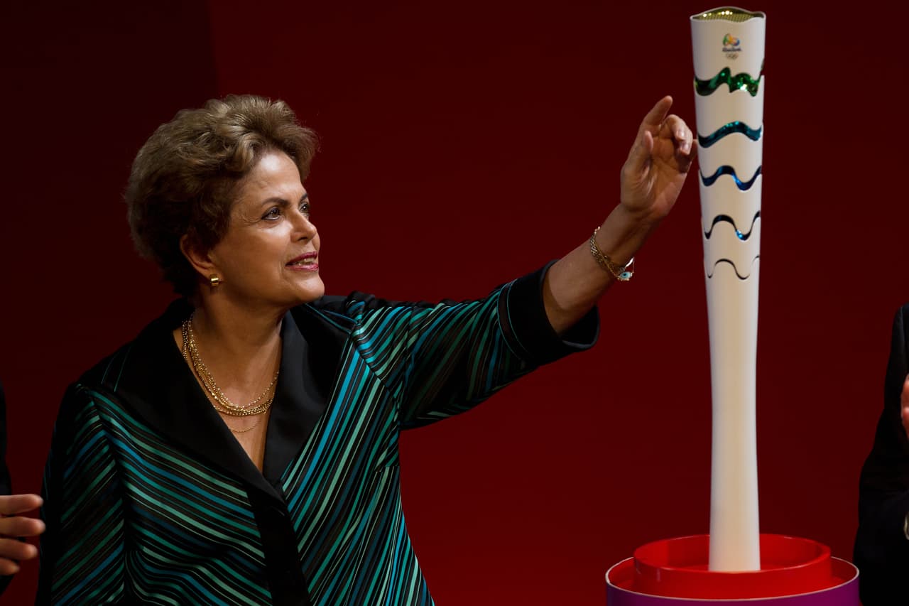 Dilma Rousseff confesó que está "triste" por no asistir a la apertura de Río 2016