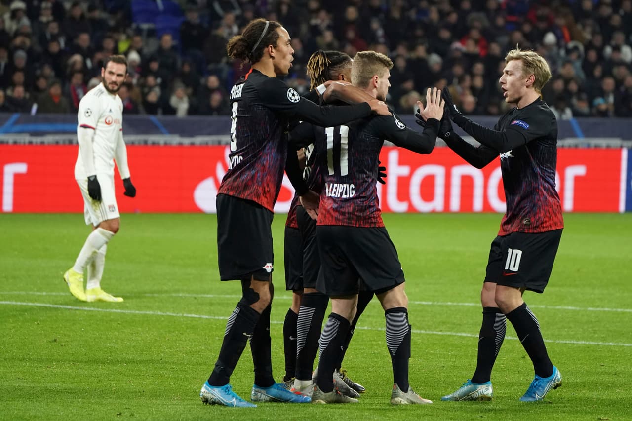Grupo G: RB Leipzig y Lyon avanzaron como primer lugar y segundo, respectivamente.