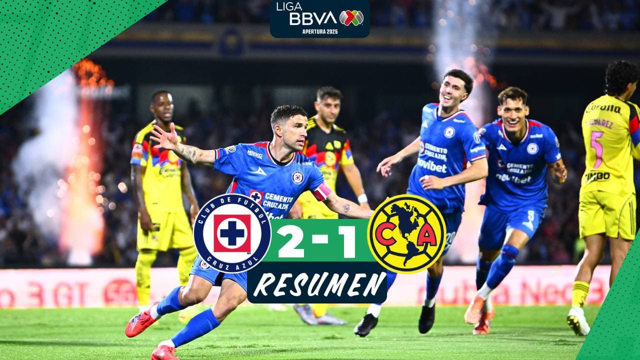 Cruz Azul vence en una misma noche al América y Pumas