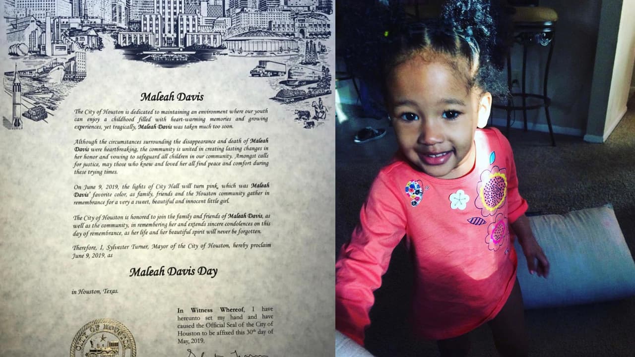 Declaran el 9 de junio como ‘El Día de Maleah Davis’ en Houston