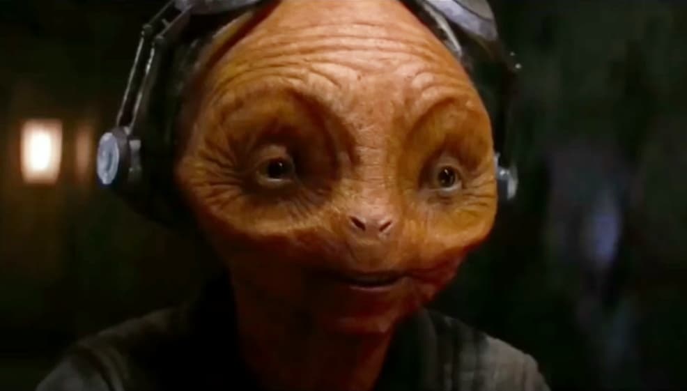 En el 2015 se unió al elenco de 'Star Wars: The Force Awakens' y gracias a la tecnologia motion capture pudo darle vida a Maz Kanata, una pirata espacial con más de mil años de edad y que parece tener un vínculo especial con la Fuerza. Repitió ese papel en las otras cintas de la trilogía, en el 2017 y 2019.
