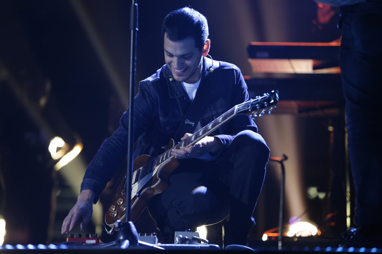 En la guitarra principal, Gilberto Marín tomó las medidas para sonar padrísimo.