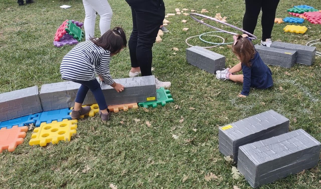 Y los pequeños lo disfrutaron.