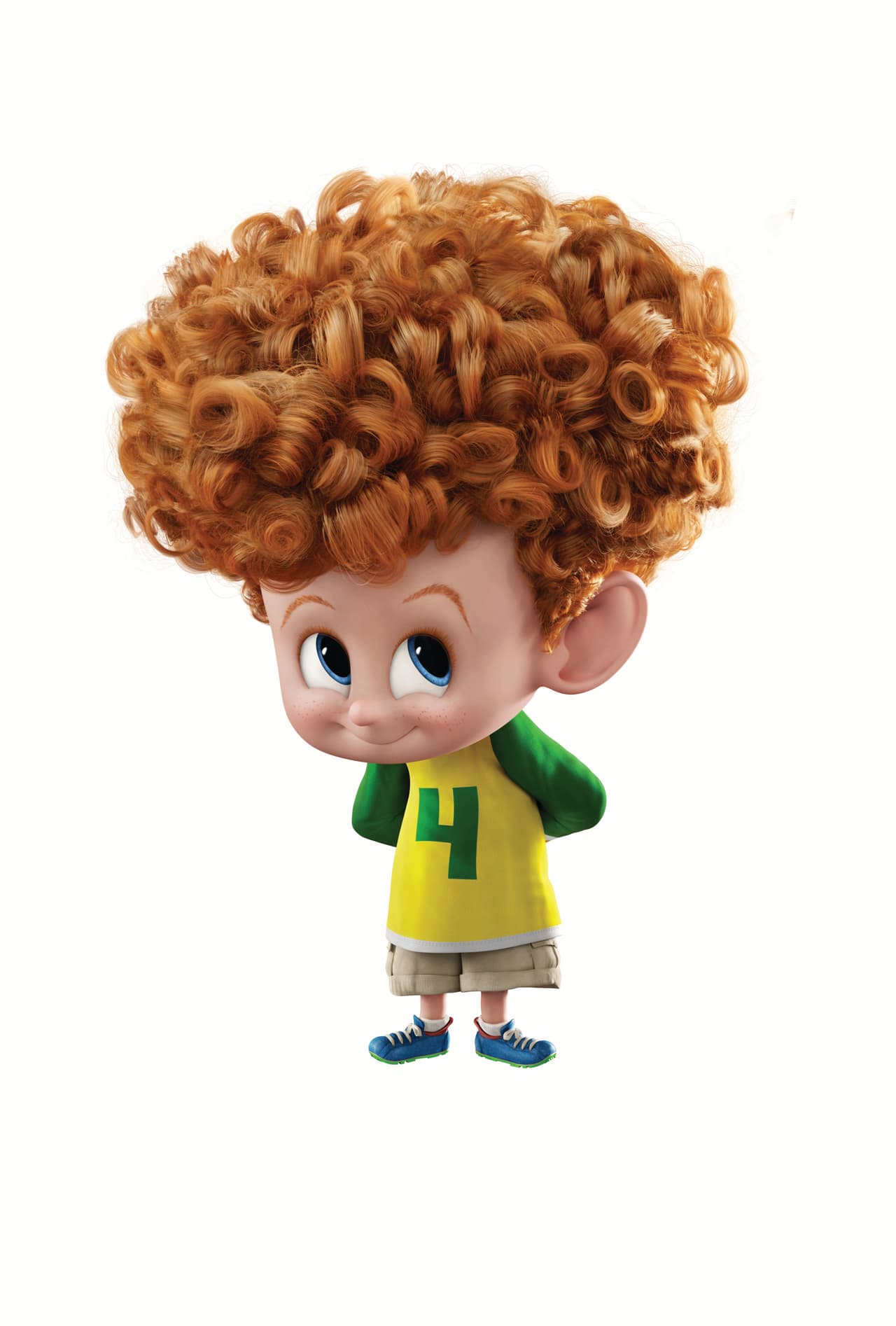 ¡Qué lindo! Dennis el hijo de Johnny y Mavis.