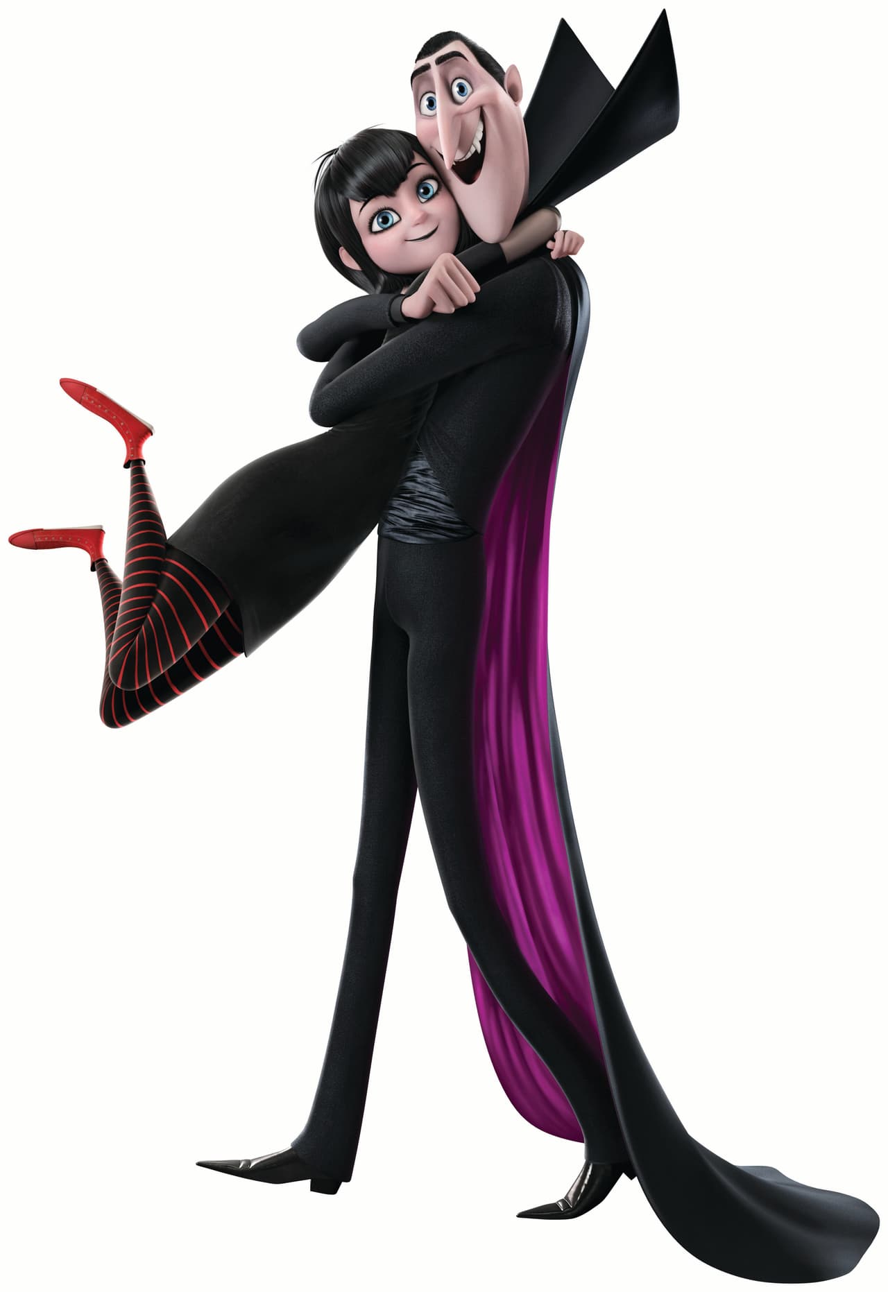 Al comienzo de la película la mujer de Columbia (Distribuidora de la cinta) se transforma en un murciélago, que a su vez es Mavis.