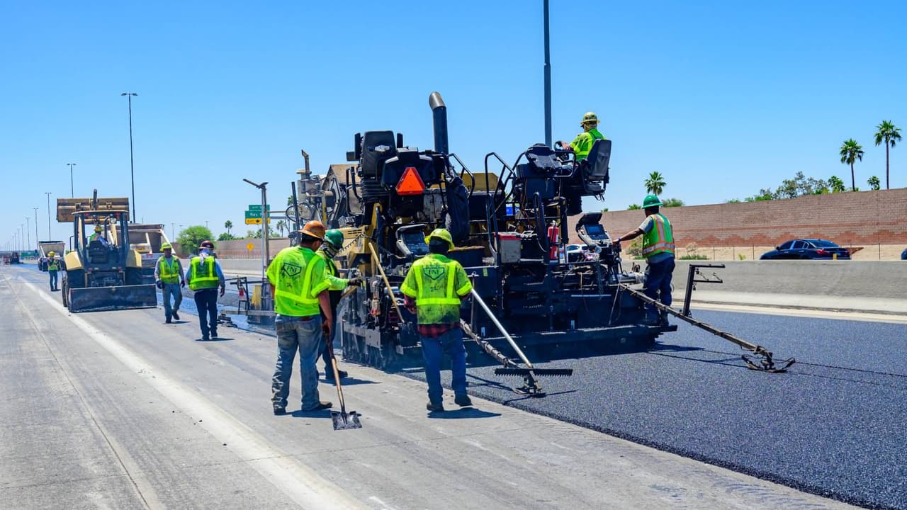 Cierres y restricciones en caminos del área de Phoenix para el fin de semana