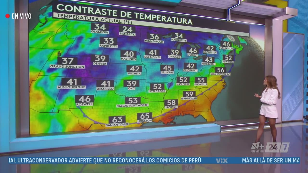 Clima hoy en Estados Unidos, jueves 7 de mayo 2026: Frente frío en el país y Florida con calor extremo