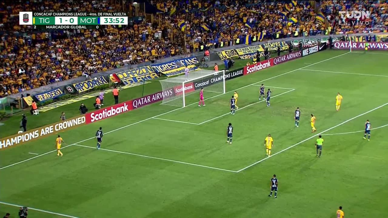 ¡TIRO ATAJADO! disparo por André-Pierre Gignac.