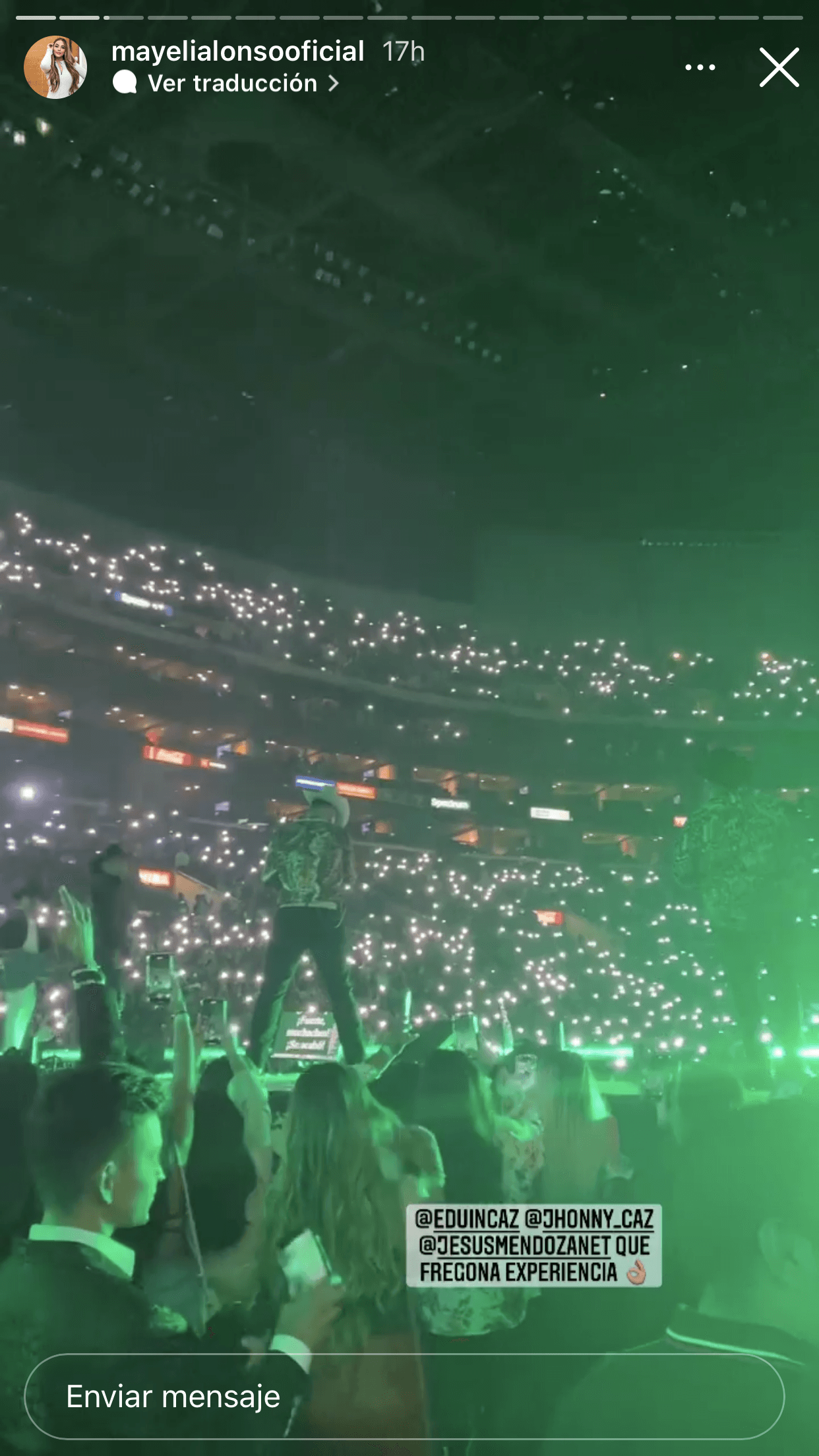 Ambos asistieron el viernes 30 de julio al concierto que Grupo Firme ofreció en Los Ángeles. 
<br>