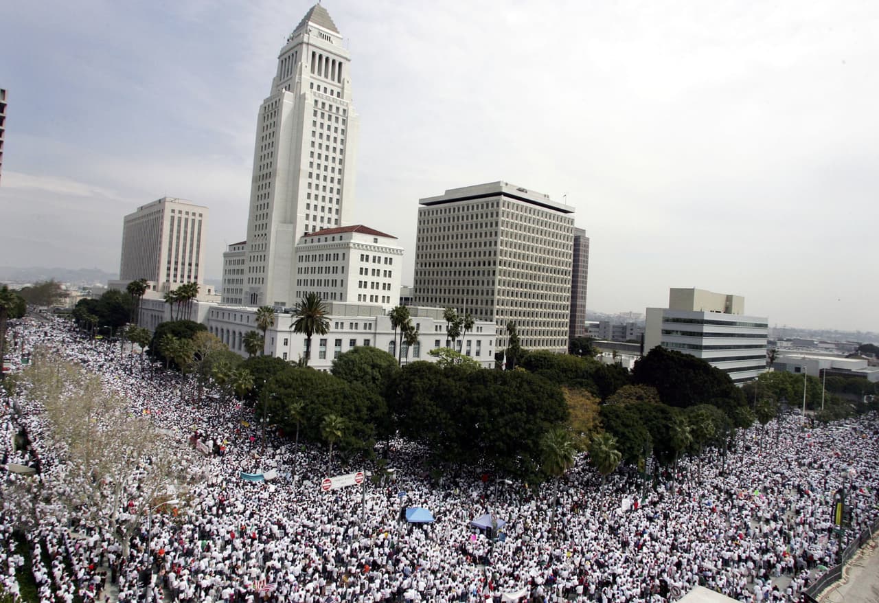 Habrá dos marchas en Los Ángeles por el “May Day” que atraerán a miles contra Donald Trump