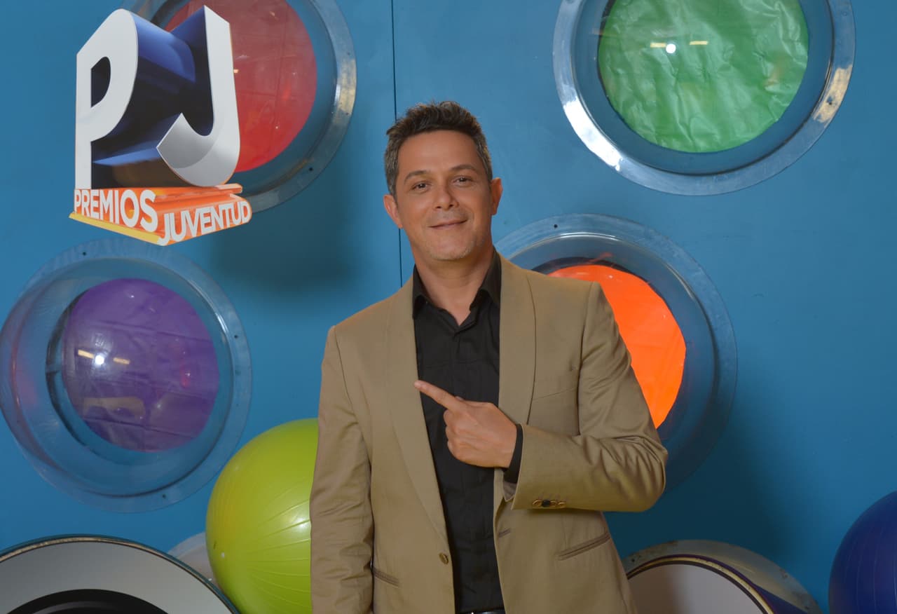 Por nuestro estudio también pasó Alejandro Sanz.